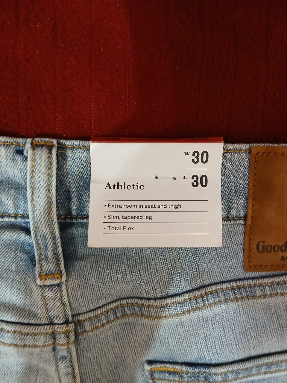 Из США, мужские джинсы бренда Goodfellow & Co Slim Fit