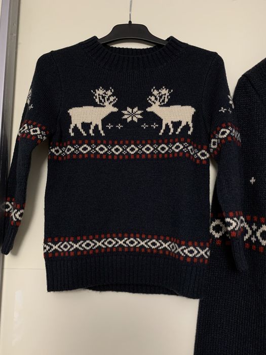 Set Mama/Tata copil H&M tematica Craciun