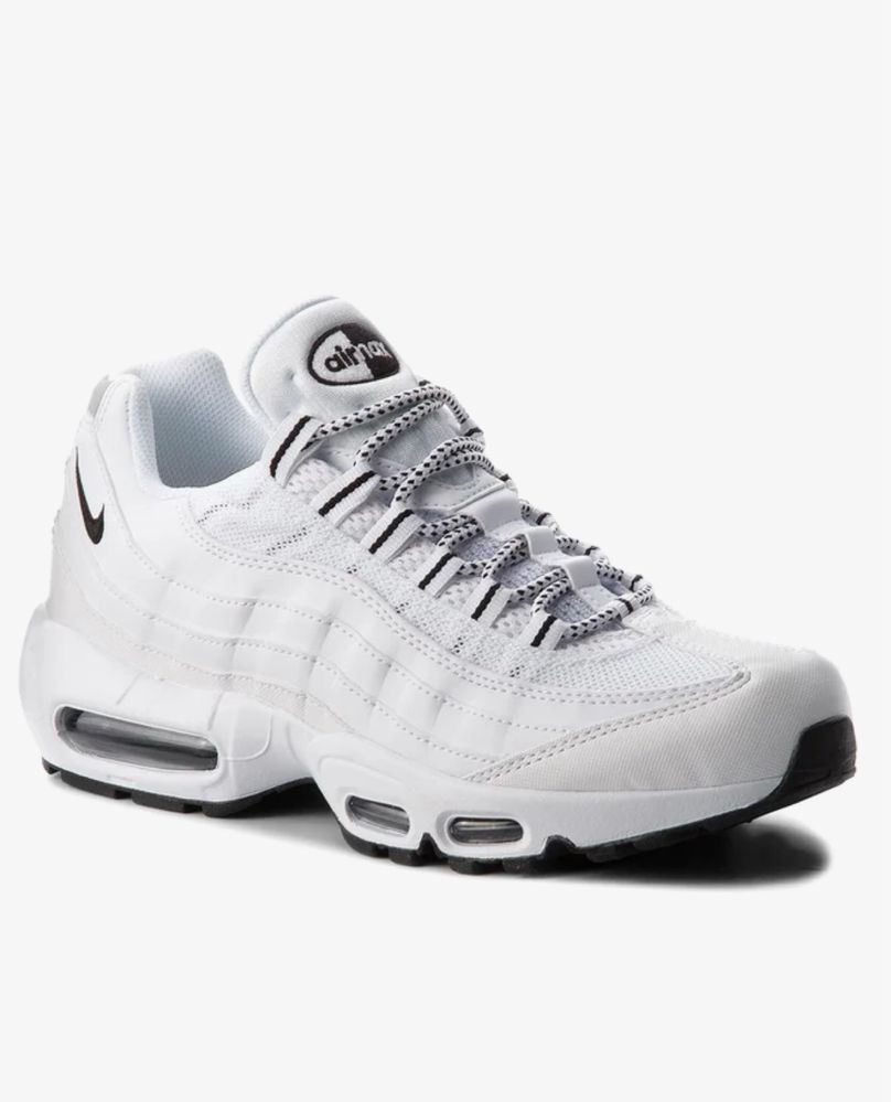 Nike 95 White Black Black