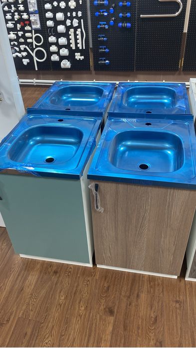 Мойки с тумбой