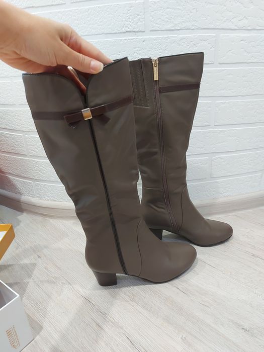 Сапоги новые, натуральная кожа