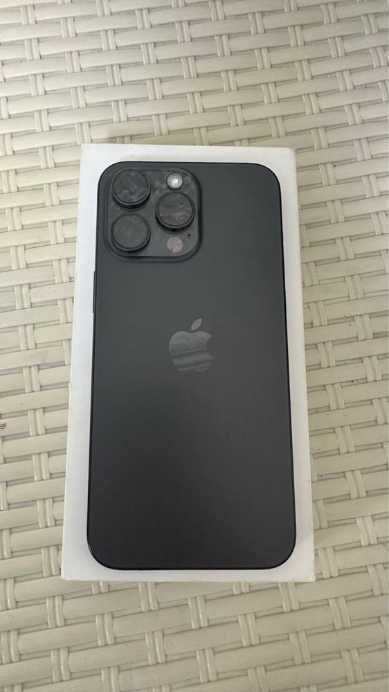 Iphone 15 pro max 256 GB Black