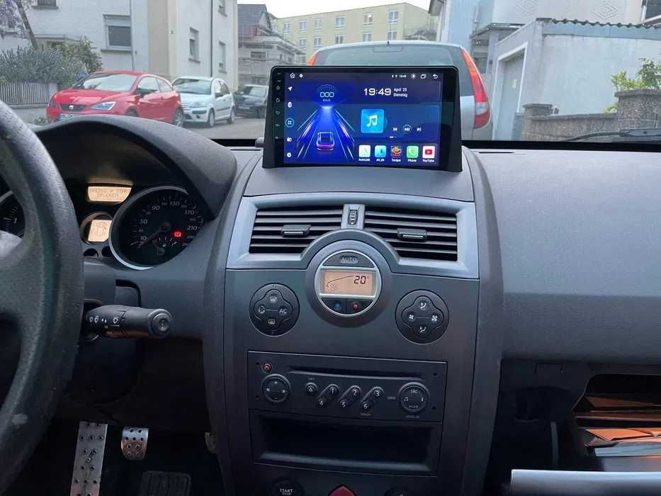 Navigatie GPS Android Renault Megane 2 CarPlay QLed WIFI 1-8GB + CADOU
