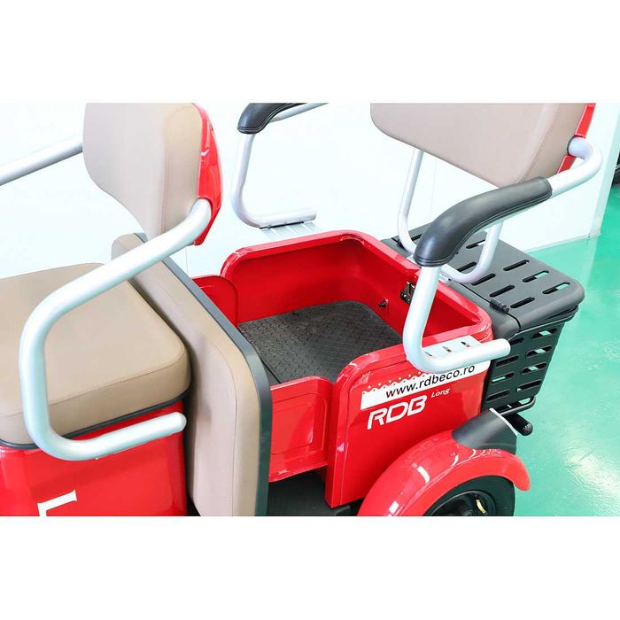 Triciclu Electric RDB LONG, fara permis, 2000W, 25km/h IN RATE!!!