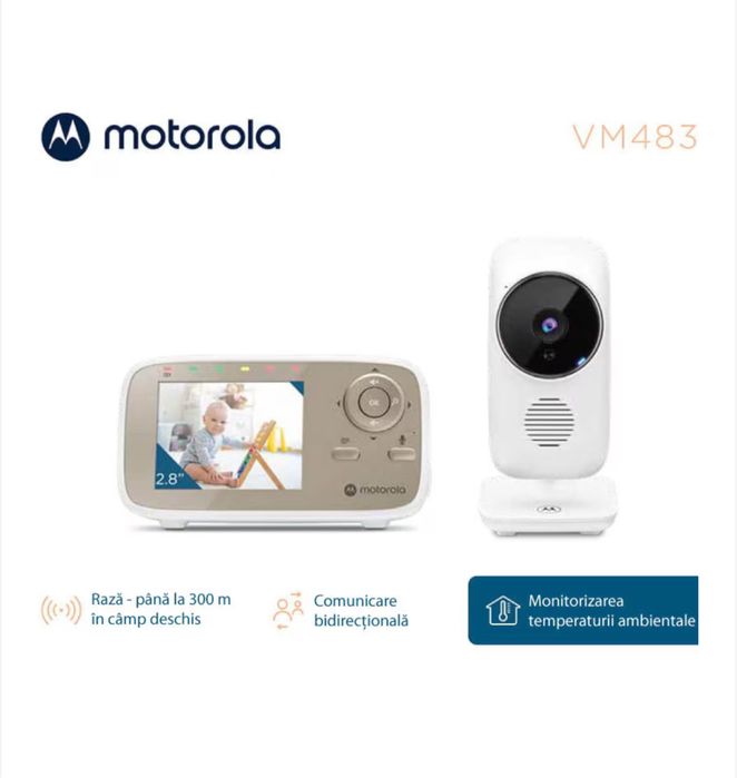 Monitor video pentru bebeluși Motorola – stare foarte bună