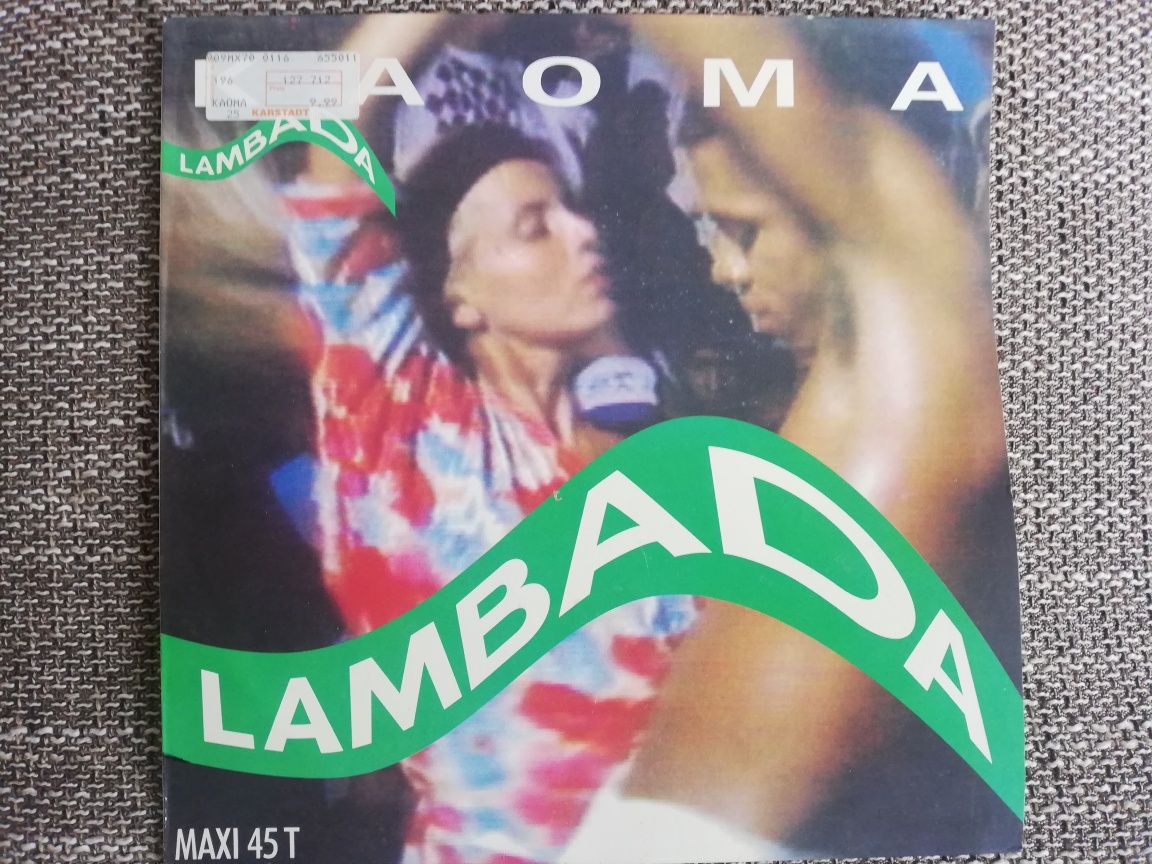 Disc vinil pick up kaoma lambada 1989