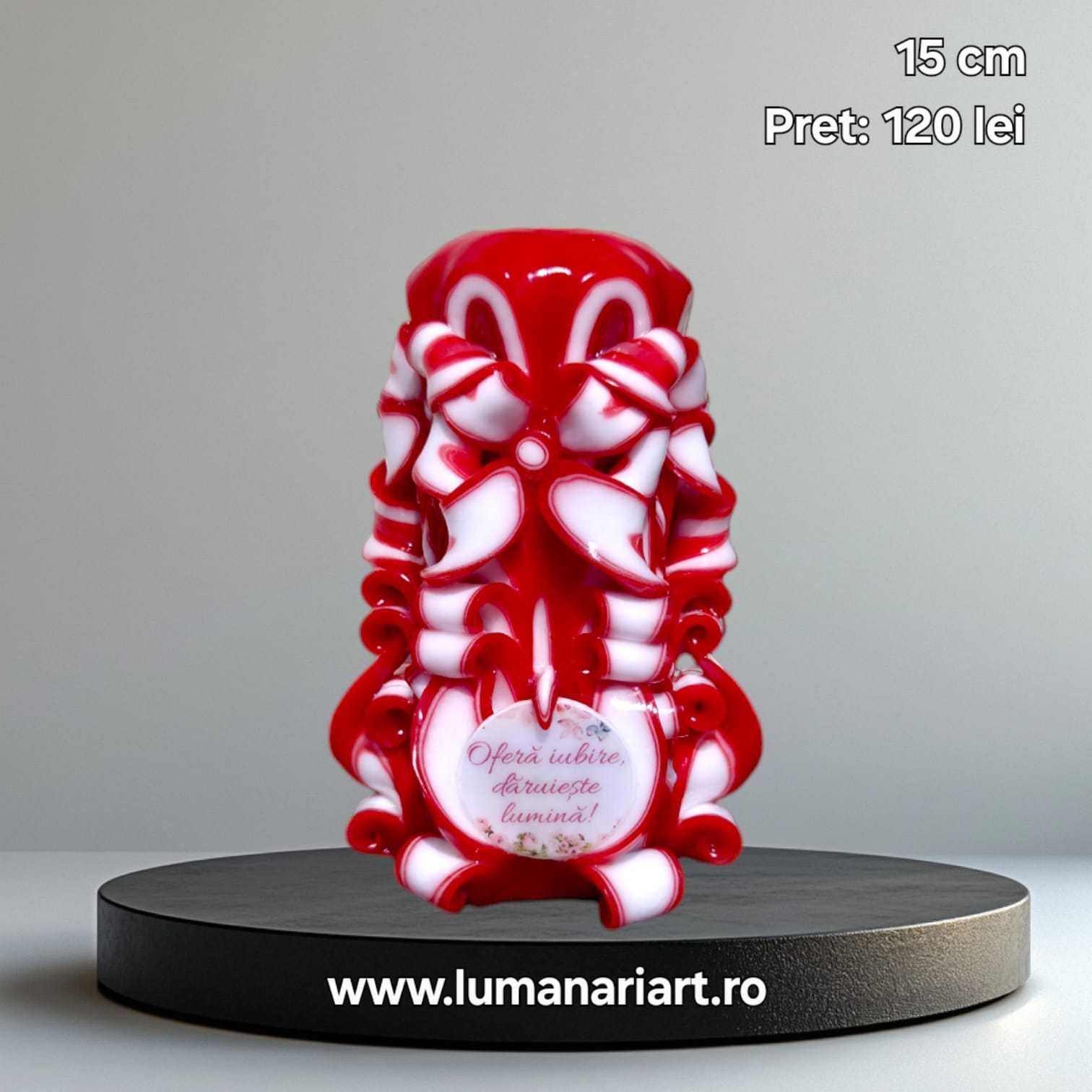 Lumanari sculptate manual – decorative, cadou, eveniment