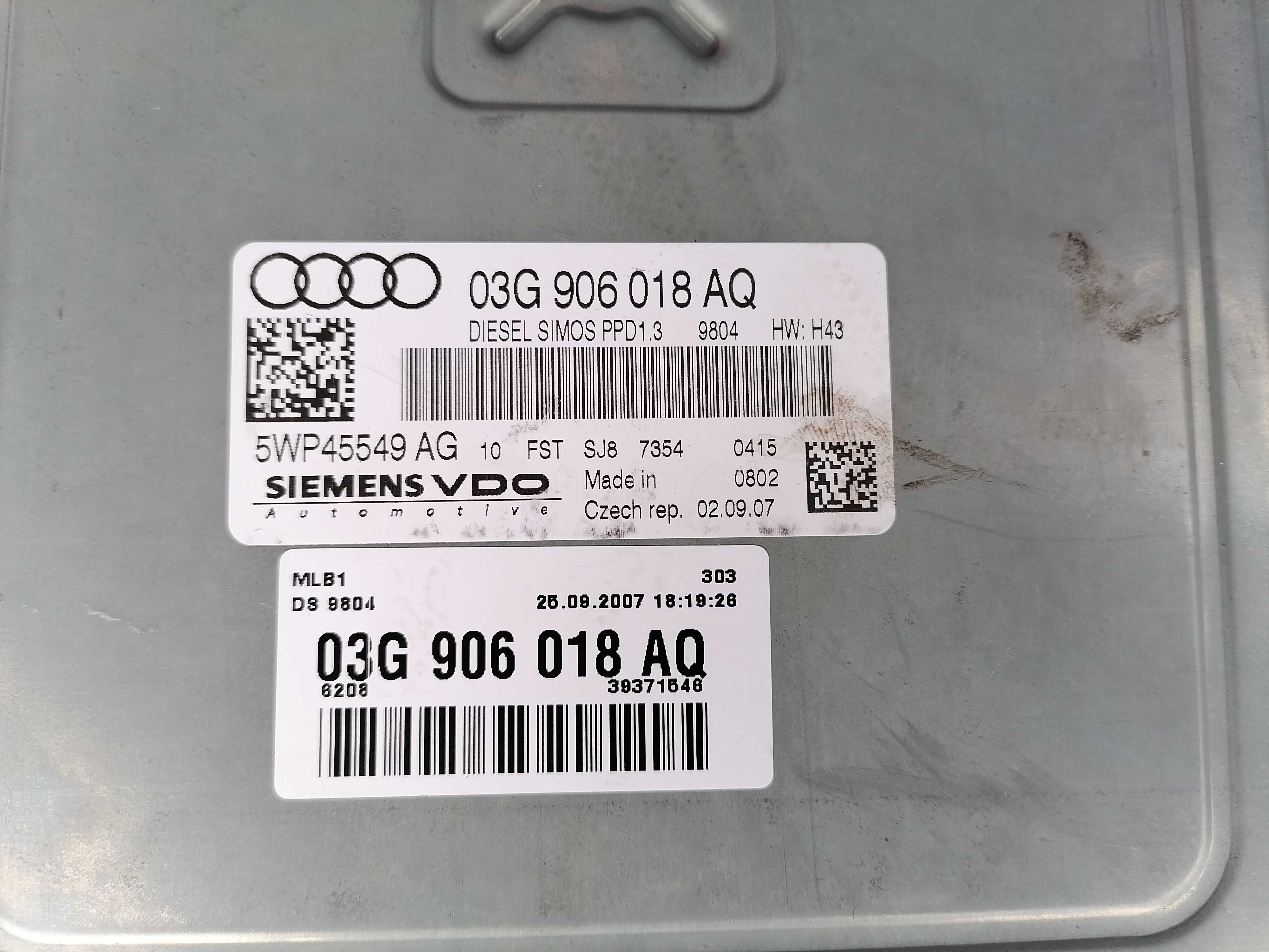 Компютър двигател (Siemens) за Audi A4 B7 2.0TDI/170 к.с.
