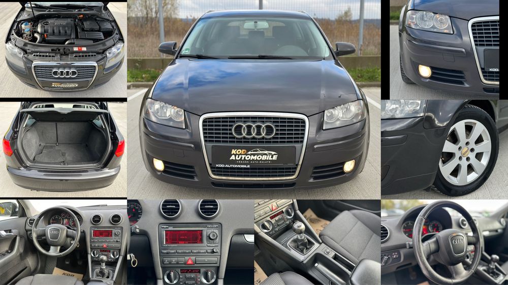 Audi A3 / 2008 / 2.0 TDI / 143 cai / Import Germania / RATE /