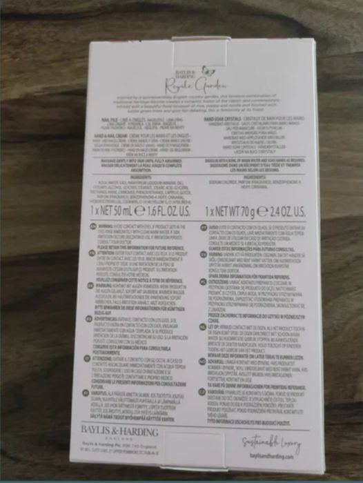 Royale Garden set cadou maini si unghii