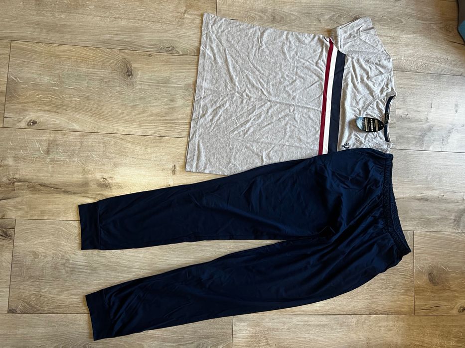 Мъжка пижама с къс ръкав