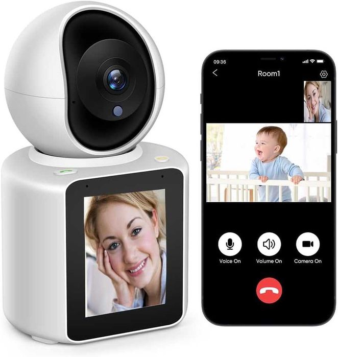 Camera tripla wifi, 16 mp,  10X + card 64 Gb, 4K, PTZ, waterproof.