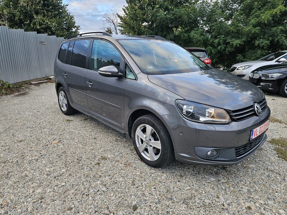 Vw Touran Highline 2012 ~2.0d 140 Cp /7 Locuri/Klima/Senz park/Nav/DSG