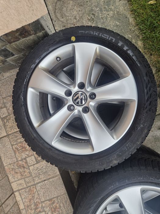 Jante r17 5x112 + anvelope iarna 205 50 R17