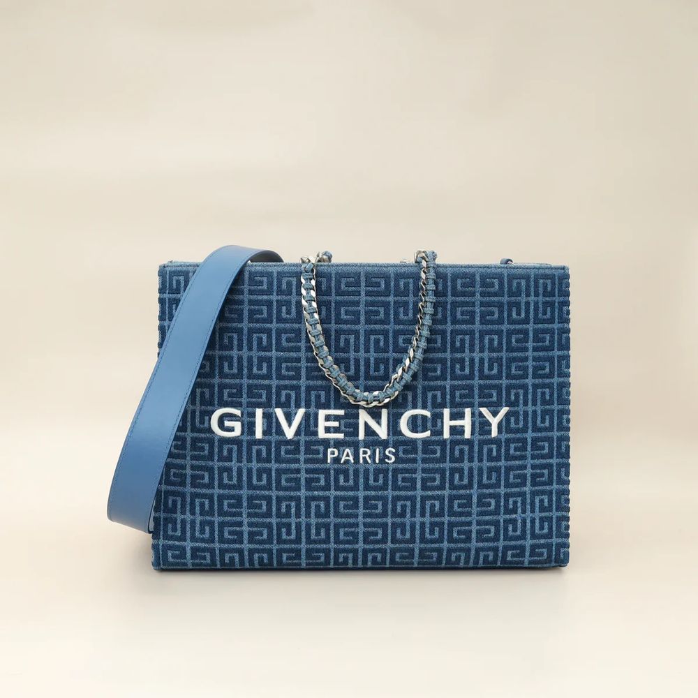 Givenchy Denim Tote дамска чанта