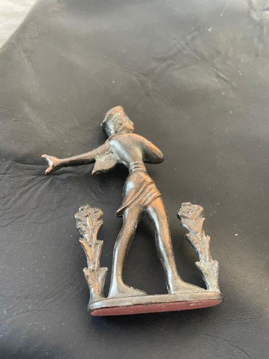 Statuie Vintage bronze print ,sculptura bronze stare f buna