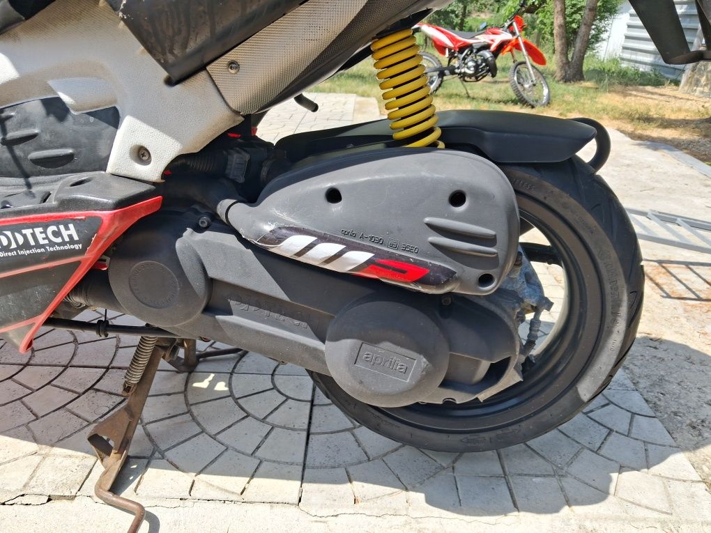 Aprilia sr 50 ditch на части