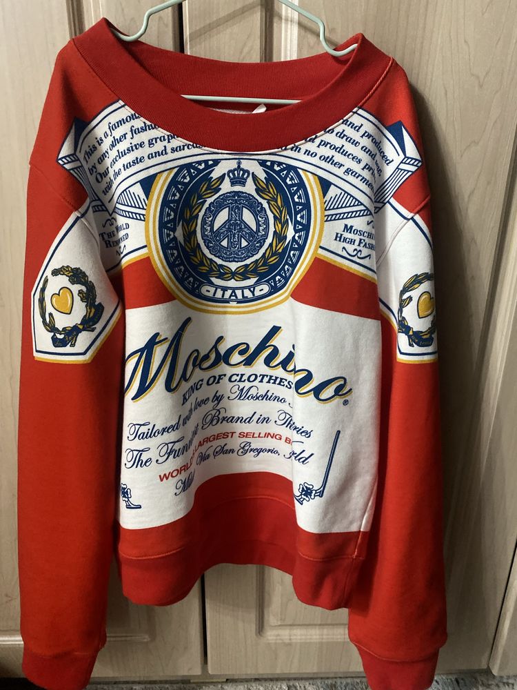 кофта moschino оригинал