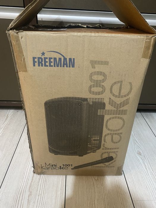 Boxa freeman,putere maxima 45W,aproape noua,in cutia originala,cu micr