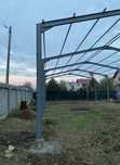Vand structura metalică 20x10x4 Pret 6000euro 

10 cuzineti 
10 stâlpi