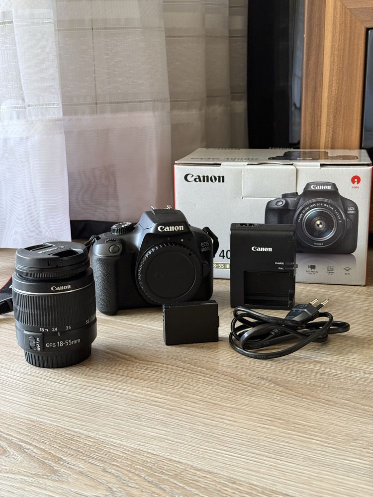 Фотоапарат Canon EOS 4000D