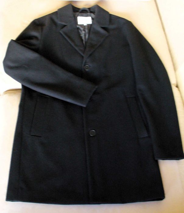 Преходно мъжко палто-JACK & JONES в черно