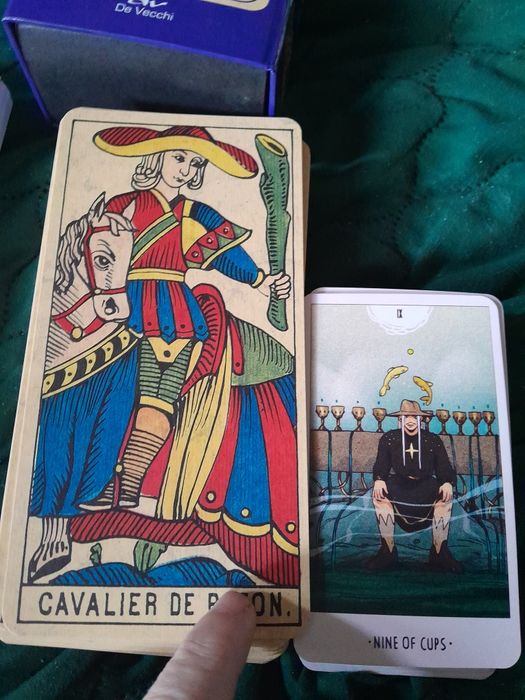 Rar Tarot de Marsilia format GIGANT,editie limitata,de colectie+CARTE