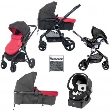 Коляска Chicco Urban Plus  с полным набором аксессуаров 5 в 1