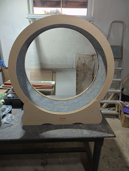 Ansamblu de joacă pentru pisici, roată panoramică