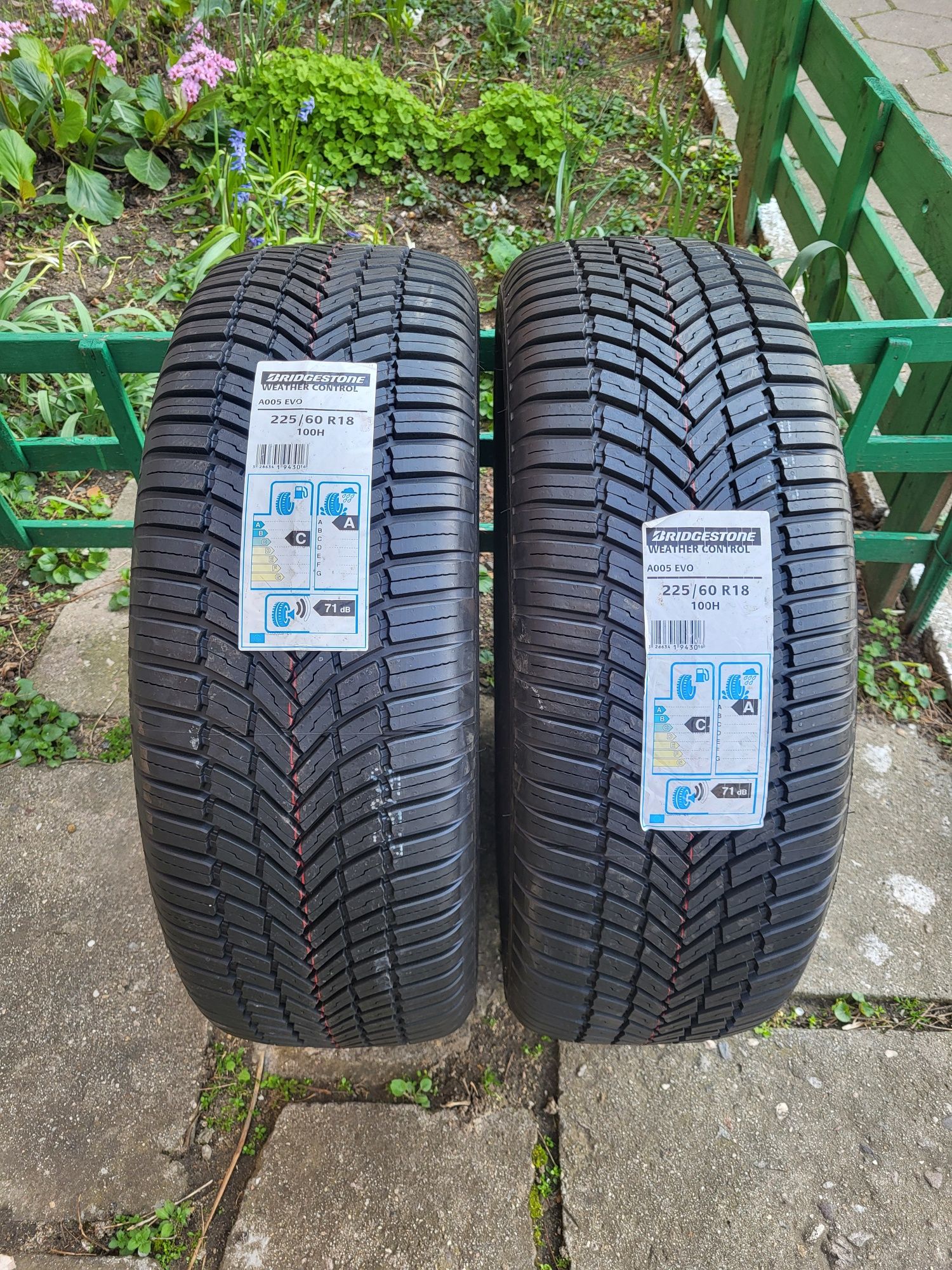 Всесезонни гуми Bridgestone 225/60/18 дот 2021г.