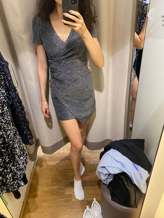 Rochie apricot-marime M