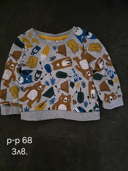 Бебешки дрехи почти неносени.