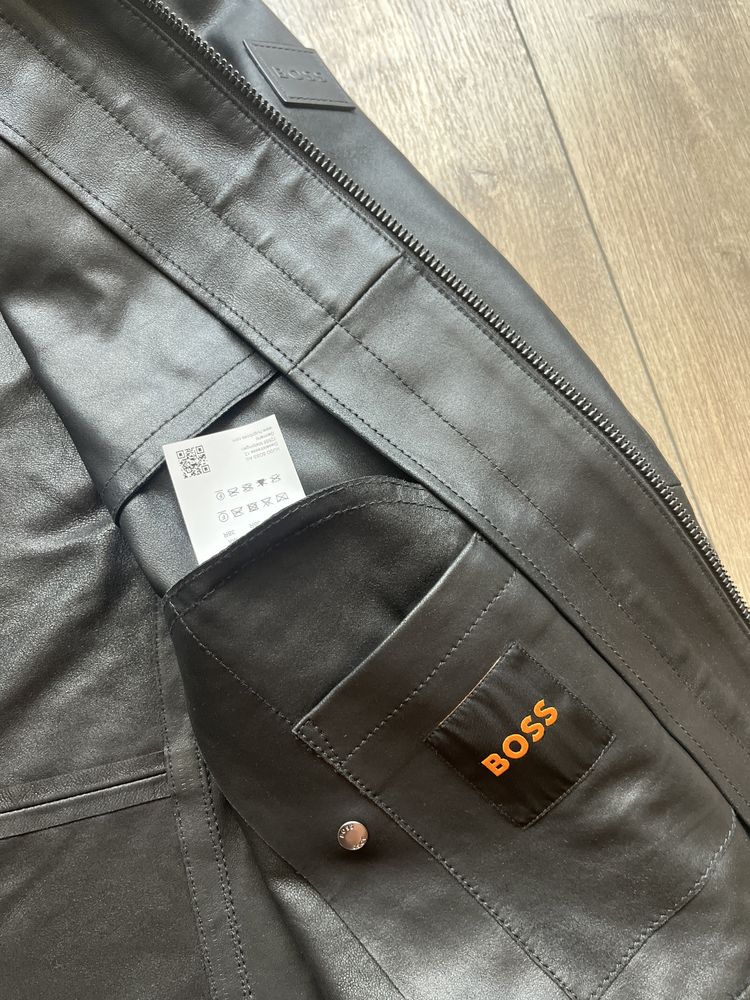 Hugo Boss : Jobeaan Leather Jacket 48/М  - Оригинал