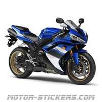 Yamaha R1 2007 2008 bord scarite