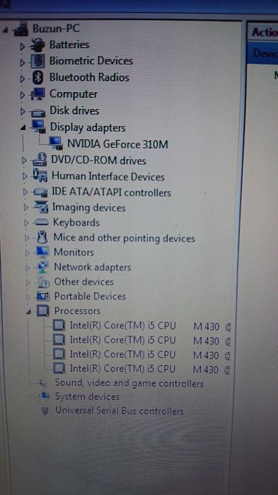 Лаптоп Dell Vostro 3300 13.3" i5 M430 NVIDIA 310M 4GB RAM 320GB HDD