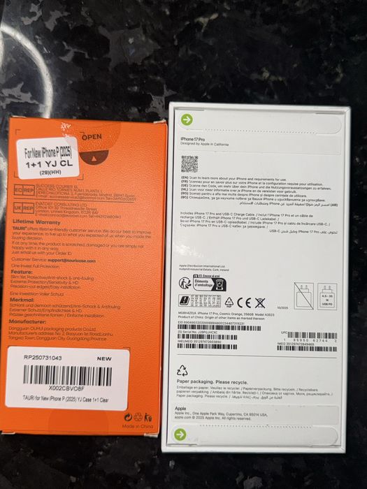 Iphone 17 pro 256 GB Cosmic Orange