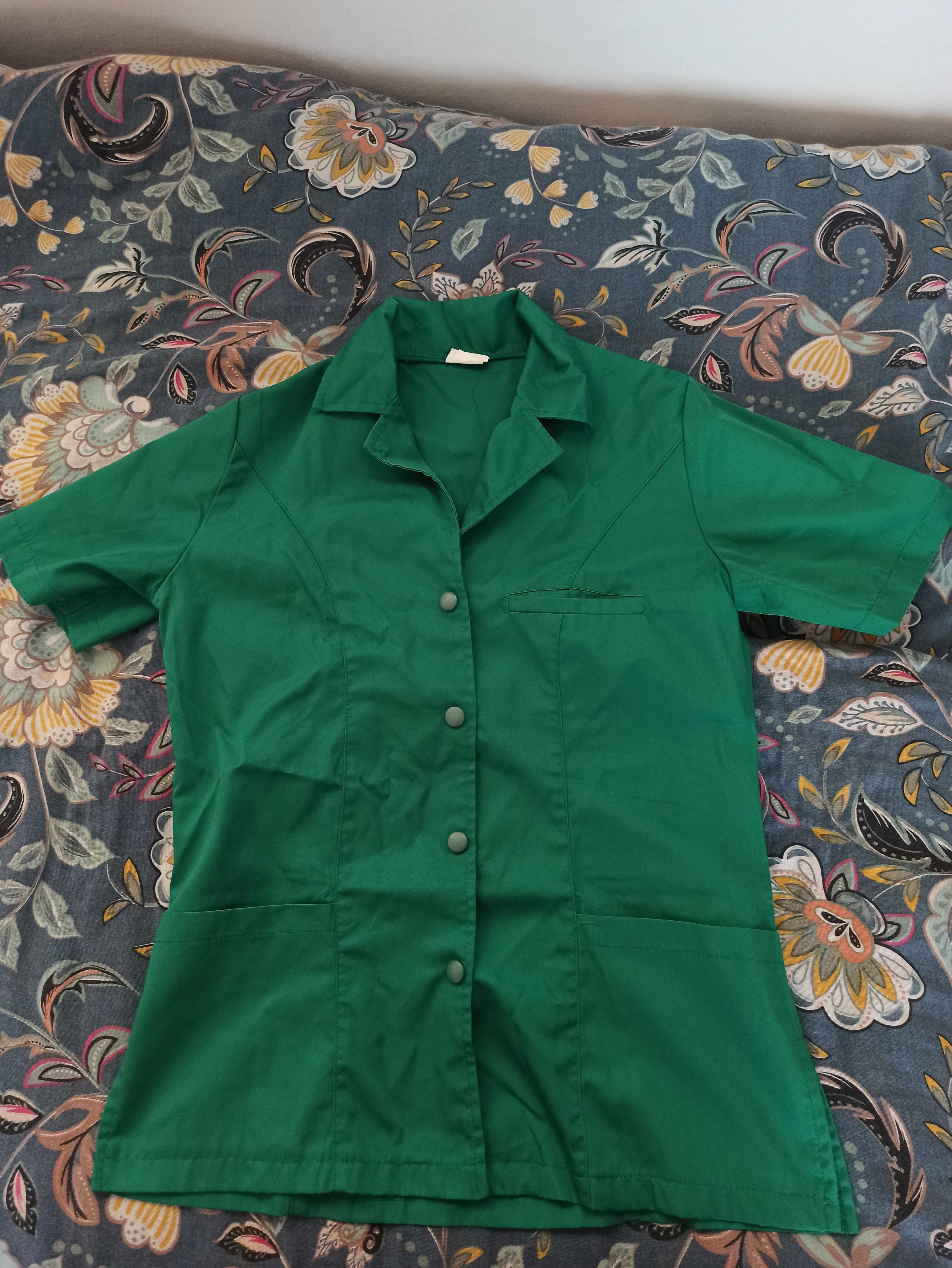 Bluza medicala TAG, verde, XS