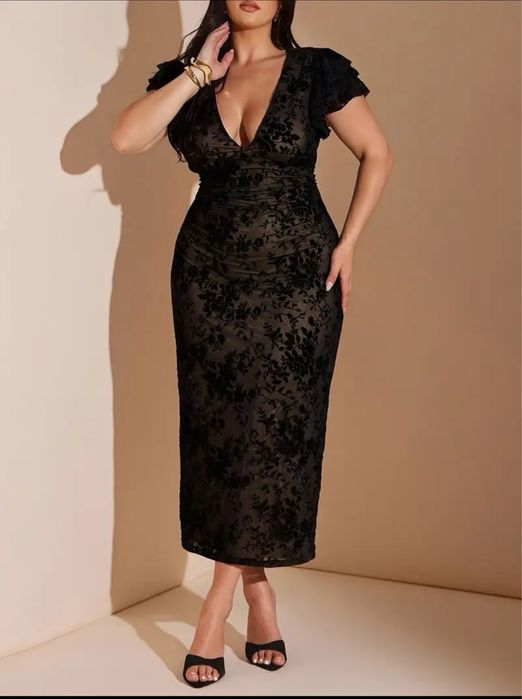 Платье женское 48-50 р помбархат