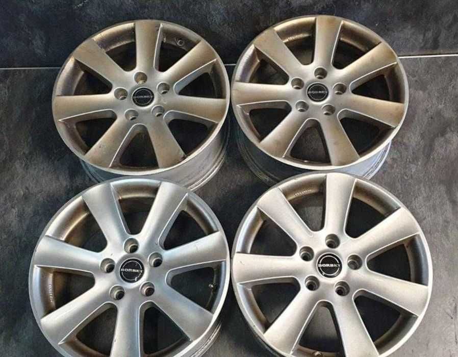 Borbet 5 112 17 алуминиеви джанти ЕТ50 7J VW Audi Seat Skoda Mercedes