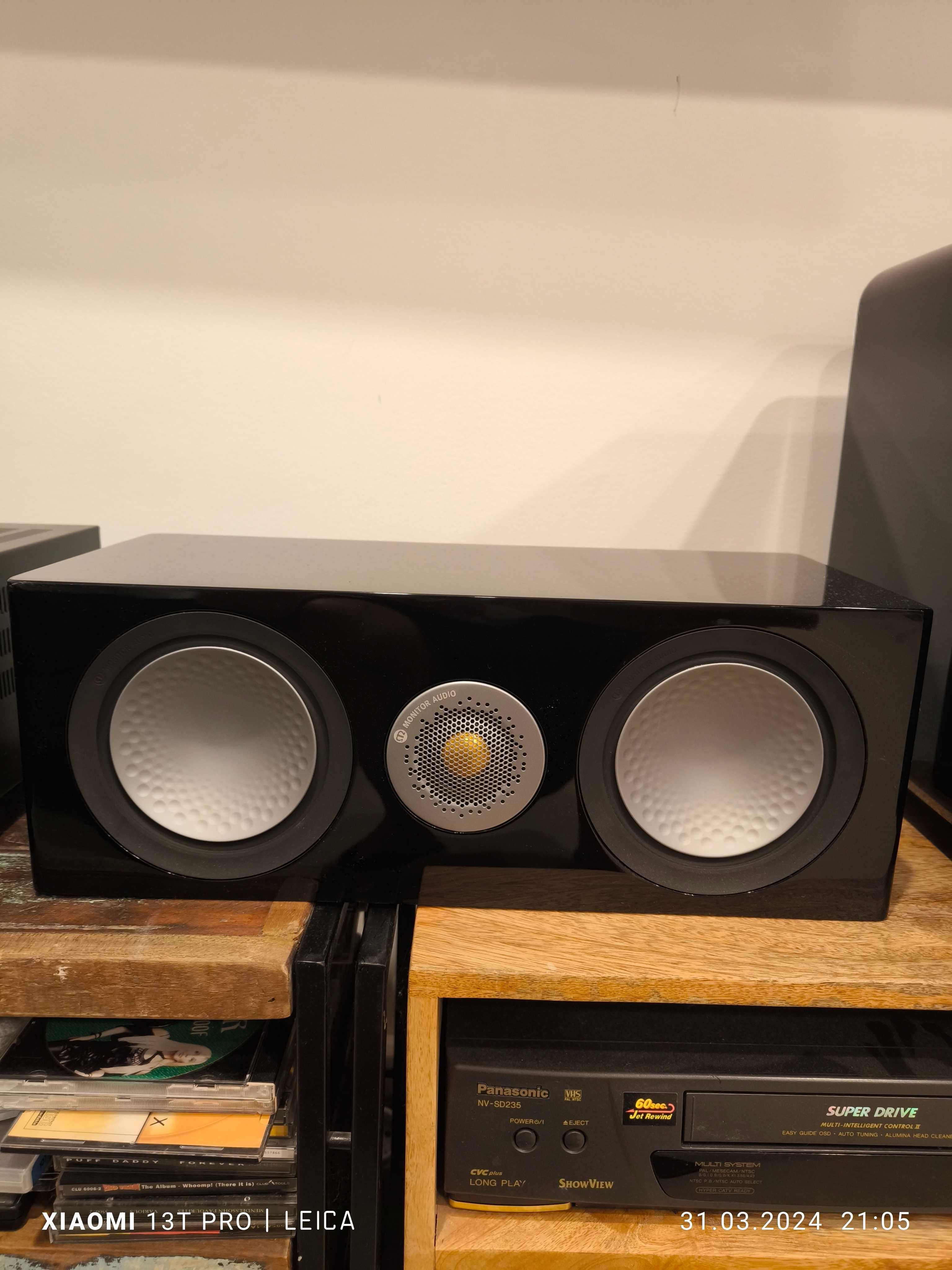 Centru Monitor Audio Silver 150 Black High Gloss