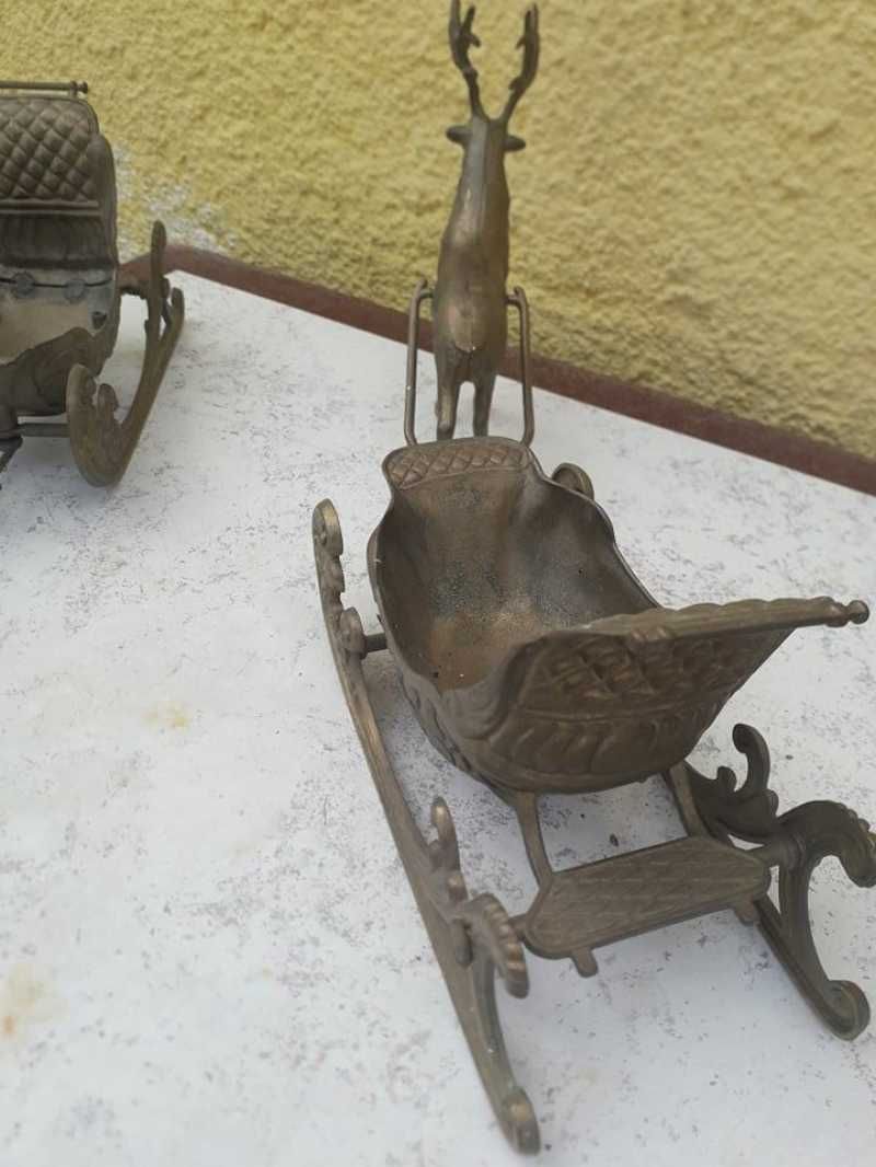 Sanie reni bronz