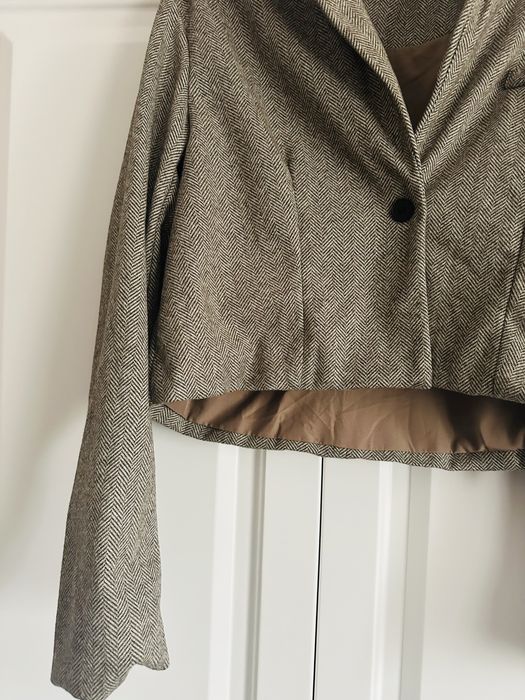 Costum masura M , stil Massimo Dutti , Nou , sacou cu fusta pantalon