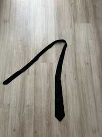 Мужской классический галстук черный