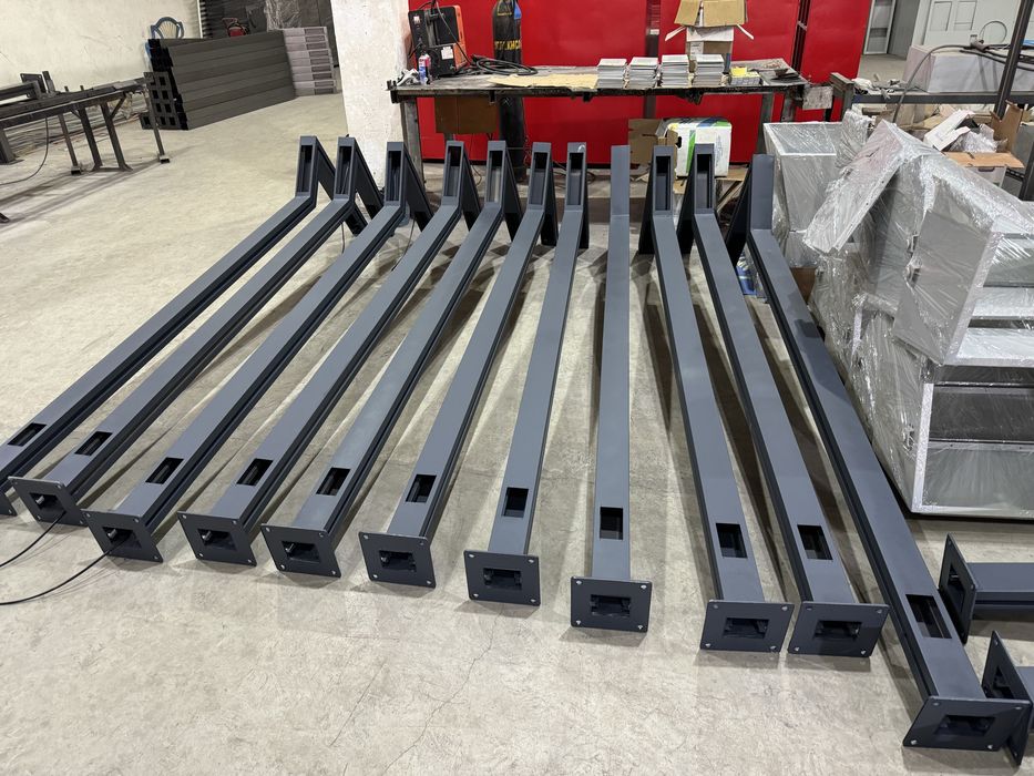 Уличные фонари. Hi-tech светильники. Столб освещения