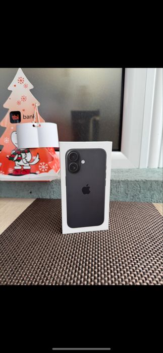 НОВ! /*ЛИЗИНГ*/ iPhone 16 128Gb Black / Айфон Гаранция