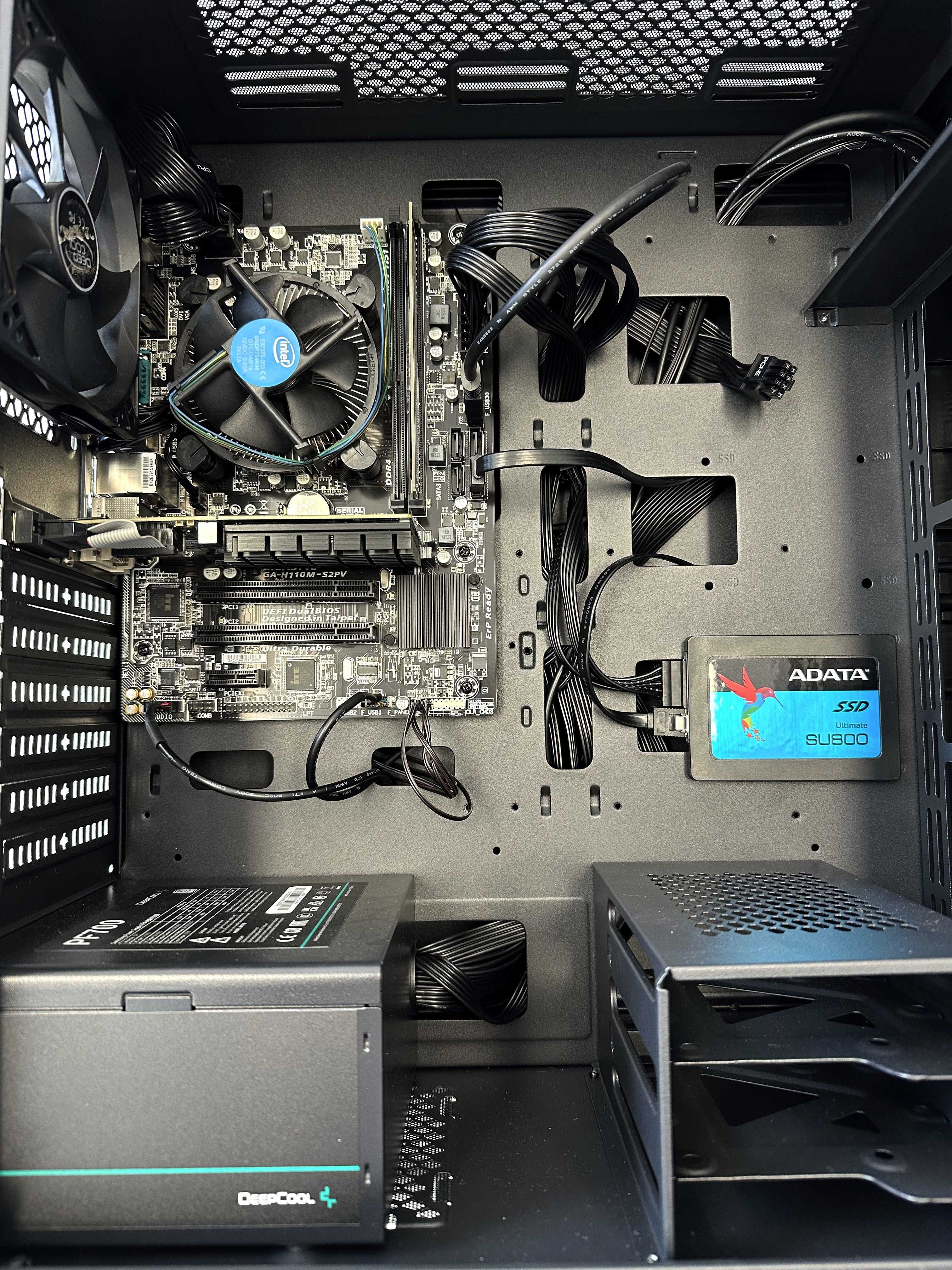 Компютър i3-7100 3,9GHz, 8GB RAM, нова кутия и захранване