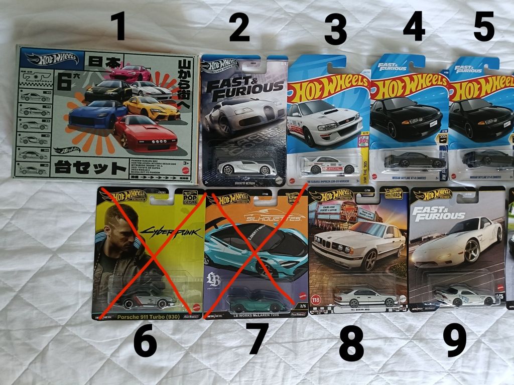 Vând Hotwheels premium și mainline