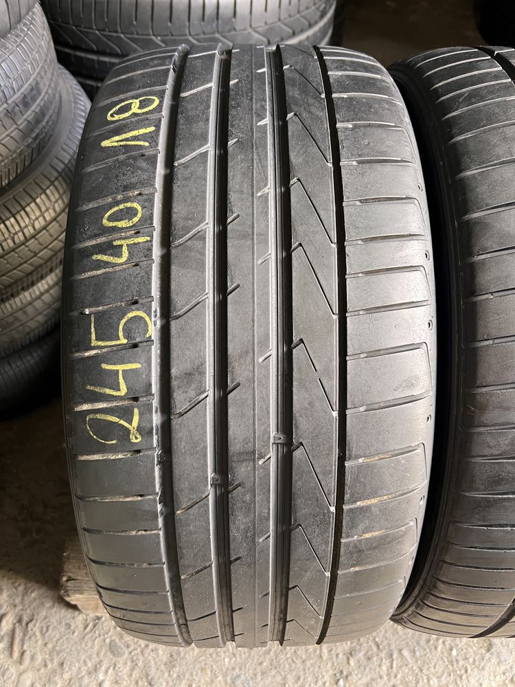 4 anvelope vara 245/40/18 , Hankook , 6.8 mm !