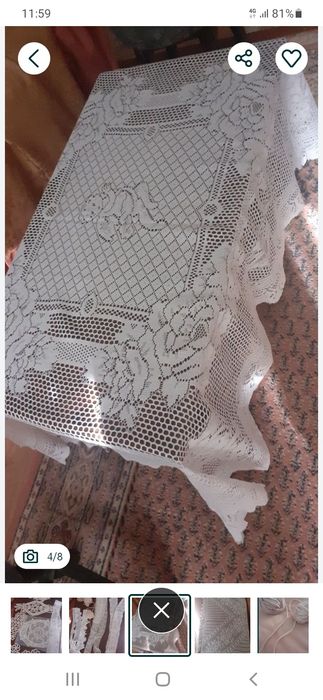 Fata de masa dantela