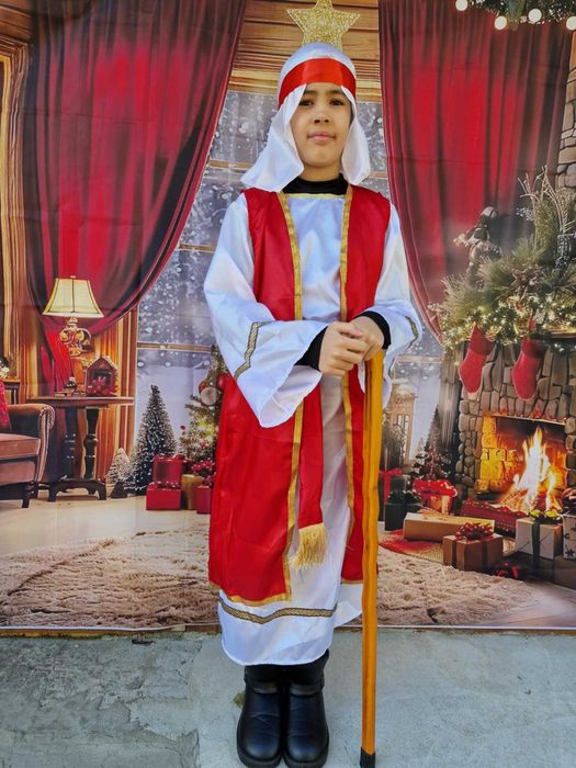 Costum mag Iosif prunc Isus Fecioara Maria pastor cioban Baltazar